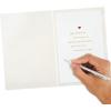 Hallmark Valentines Day Card for Significant Other (I Love You, Flowers)(White and Gold)