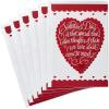 Hallmark Valentines Day Cards Pack, Heart (6 Valentine Cards with Envelopes)(Special Time Heart  6 Card with Envelopes)