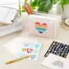 Hallmark Valentine’s Day Cards for Kids, Hearts & Rainbows (24 Blank Cards with Envelopes) for Birthdays, Back to School, Any Occasion(Hearts and Rainbows)