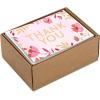Hallmark Wedding, Baby Shower, Bridal Shower Thank You Cards (Pink Flowers, 40 Thank You Notes and Envelopes)