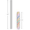Hallmark Wrapping Paper Mini Roll – Orange, Blue, Pink and Green Stripes Gift Wrap Paper (1 Mini Roll: 40 sq. ft. ttl.) for Birthdays, Graduations, Mother’s Day, Any Occasion(Polka Dot)