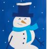 Image Arts Assorted Christmas Gift Bags Bulk – Blue Plaid, Snowman, Deer, Tree, Snowflakes (16 Bags: 6 Small 5″, 6 Medium 8″, 2 Large 11″, 2 XL 14″) for Holiday Parties, Hanukkah, Weddings(Blue Plaid  Stripes  Snowman  Deer  Snowflake  Dots)