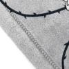Jay Franco Kids Plush Throw Blanket – Soft & Comfy 50×70 Inches Throw for Couch or Bed – Cozy Home Décor for Living Room & Bedroom, Multi – Rainbow Brite(Gray – Wednesday 01)