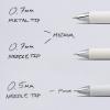 Pentel EnerGel Pearl RTX Retractable Liquid Gel Pens (Pack of 4) and Hallmark Birthday Cards Assortment (36 Count with Envelopes)