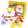 Rainbow Brite 6-Piece Set with adjustable Plush Backpack, Sparkle Star Headband, Rainbow Arm Warmers, Purple Bow Hair Tie, Sprite Bracelet. One size/Adults, Kids. Great for costumes, cosplay, dress up