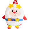 Rainbow Brite 6-Piece Set with adjustable Plush Backpack, Sparkle Star Headband, Rainbow Arm Warmers, Purple Bow Hair Tie, Sprite Bracelet. One size/Adults, Kids. Great for costumes, cosplay, dress up