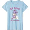 Rainbow Brite Be Kind To All Kinds Shy Violet & Bunny T-Shirt(Baby Blue)
