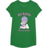 Rainbow Brite Be Kind To All Kinds Shy Violet & Bunny T-Shirt(Kelly Green)