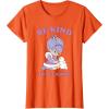 Rainbow Brite Be Kind To All Kinds Shy Violet & Bunny T-Shirt(Orange)