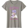 Rainbow Brite Be Kind To All Kinds Shy Violet & Bunny T-Shirt(Slate Grey)