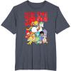 Rainbow Brite Made In The 80’s Distressed Group Shot T-Shirt(Heather Blue)