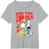 Rainbow Brite Made In The 80’s Distressed Group Shot T-Shirt(Heather Grey)