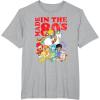 Rainbow Brite Made In The 80’s Distressed Group Shot T-Shirt(Heather Grey)