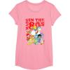 Rainbow Brite Made In The 80’s Distressed Group Shot T-Shirt(Pink)