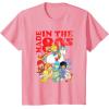 Rainbow Brite Made In The 80’s Distressed Group Shot T-Shirt(Pink)