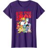 Rainbow Brite Made In The 80’s Distressed Group Shot T-Shirt(Purple)