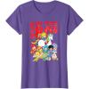 Rainbow Brite Made In The 80’s Distressed Group Shot T-Shirt(Purple Heather)