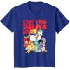Rainbow Brite Made In The 80’s Distressed Group Shot T-Shirt(Royal Blue)
