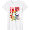 Rainbow Brite Made In The 80’s Distressed Group Shot T-Shirt(White)