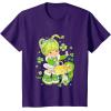 Rainbow Brite St. Patrick’s Day Patty O’Green & Sprite T-Shirt(Purple)