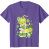 Rainbow Brite St. Patrick’s Day Patty O’Green & Sprite T-Shirt(Purple Heather)
