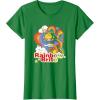 Rainbow Brite Wisp Sliding Down Rainbows Portrait T-Shirt(Kelly Green)
