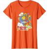 Rainbow Brite Wisp Sliding Down Rainbows Portrait T-Shirt(Orange)