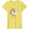 Rainbow Brite & Starlite Best Friends Vintage Sparkle Duo T-Shirt(Lemon Yellow)