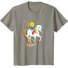 Rainbow Brite & Starlite Best Friends Vintage Sparkle Duo T-Shirt(Slate Grey)