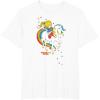 Rainbow Brite & Starlite Best Friends Vintage Sparkle Duo T-Shirt(White)