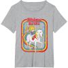 Rainbow Brite & Starlite Shine Bright BFF’s T-Shirt(Heather Grey)
