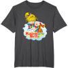 Rainbow Brite & Twink Best Friends Forever T-Shirt(Dark Heather Grey)
