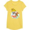 Rainbow Brite & Twink Best Friends Forever T-Shirt(Lemon Yellow)