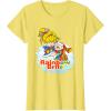 Rainbow Brite & Twink Best Friends Forever T-Shirt(Lemon Yellow)