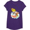 Rainbow Brite & Twink Best Friends Forever T-Shirt(Purple)