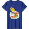 Rainbow Brite & Twink Best Friends Forever T-Shirt(Royal Blue)
