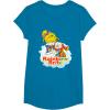 Rainbow Brite & Twink Best Friends Forever T-Shirt(Sapphire Blue)