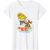 Rainbow Brite & Twink Best Friends Forever T-Shirt(White)