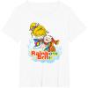 Rainbow Brite & Twink Best Friends Forever T-Shirt(White)