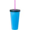 Silver Buffalo Rainbow Brite 4 pack Color Change Plastic Tumbler Set Featuring Rainbow Brite, Patty O’Green, La La Orange, and Shy Violet, 24 Ounces(Devious Group Splatter)
