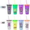 Silver Buffalo Rainbow Brite 4 pack Color Change Plastic Tumbler Set Featuring Rainbow Brite, Patty O’Green, La La Orange, and Shy Violet, 24 Ounces(Disney Nightmare Before Christmas)