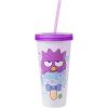 Silver Buffalo Rainbow Brite 4 pack Color Change Plastic Tumbler Set Featuring Rainbow Brite, Patty O’Green, La La Orange, and Shy Violet, 24 Ounces(Hello Kitty  My Melody  Badtz-Maru  and Cinnamoroll)