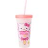 Silver Buffalo Rainbow Brite 4 pack Color Change Plastic Tumbler Set Featuring Rainbow Brite, Patty O’Green, La La Orange, and Shy Violet, 24 Ounces(Hello Kitty  My Melody  Badtz-Maru  and Cinnamoroll)