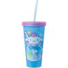 Silver Buffalo Rainbow Brite 4 pack Color Change Plastic Tumbler Set Featuring Rainbow Brite, Patty O’Green, La La Orange, and Shy Violet, 24 Ounces(Hello Kitty  My Melody  Badtz-Maru  and Cinnamoroll)