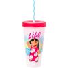 Silver Buffalo Rainbow Brite 4 pack Color Change Plastic Tumbler Set Featuring Rainbow Brite, Patty O’Green, La La Orange, and Shy Violet, 24 Ounces(Lilo  Stitch  Scrump  and Angel)