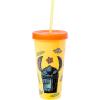 Silver Buffalo Rainbow Brite 4 pack Color Change Plastic Tumbler Set Featuring Rainbow Brite, Patty O’Green, La La Orange, and Shy Violet, 24 Ounces(Lilo and Stitch Tiki Stitch)