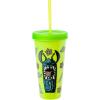 Silver Buffalo Rainbow Brite 4 pack Color Change Plastic Tumbler Set Featuring Rainbow Brite, Patty O’Green, La La Orange, and Shy Violet, 24 Ounces(Lilo and Stitch Tiki Stitch)