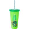 Silver Buffalo Rainbow Brite 4 pack Color Change Plastic Tumbler Set Featuring Rainbow Brite, Patty O’Green, La La Orange, and Shy Violet, 24 Ounces(Lilo and Stitch Surfboard)