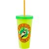 Silver Buffalo Rainbow Brite 4 pack Color Change Plastic Tumbler Set Featuring Rainbow Brite, Patty O’Green, La La Orange, and Shy Violet, 24 Ounces(Multicolor)