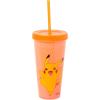 Silver Buffalo Rainbow Brite 4 pack Color Change Plastic Tumbler Set Featuring Rainbow Brite, Patty O’Green, La La Orange, and Shy Violet, 24 Ounces(Pokemon Pika and Starters)